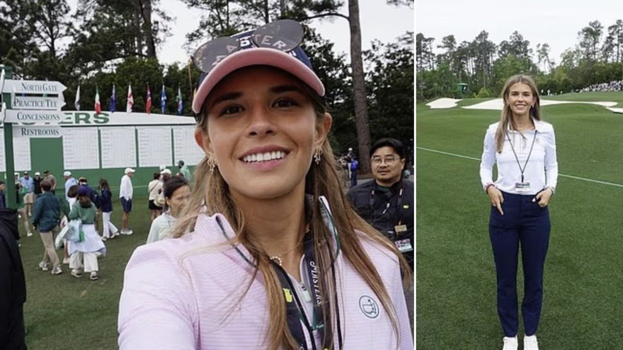 Donald Trump's granddaughter Kai, 18, appears to break golden Augusta rule - but all is not what it seems