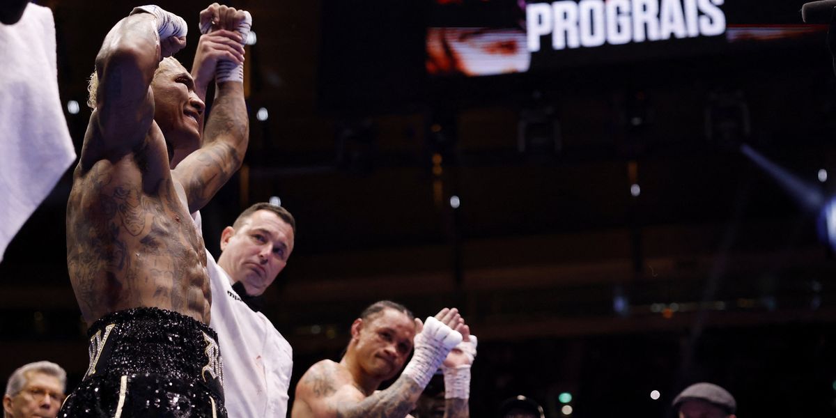 Conor Benn beats Regis Prograis on points as scorned former promoter Eddie Hearn reacts Conor Benn beats Regis Prograis on points as scorned former promoter Eddie Hearn reacts