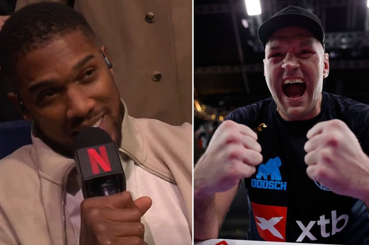 Tyson Fury demands Anthony Joshua fight to his face and AJ responds savagely