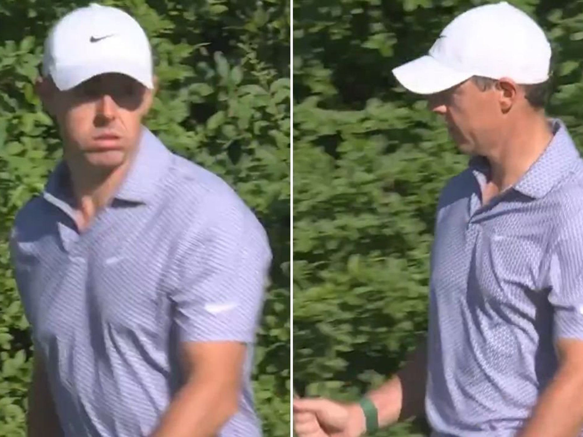 TV microphones pick up Rory McIlroy's immediate reaction after blowing six-shot lead at The Masters