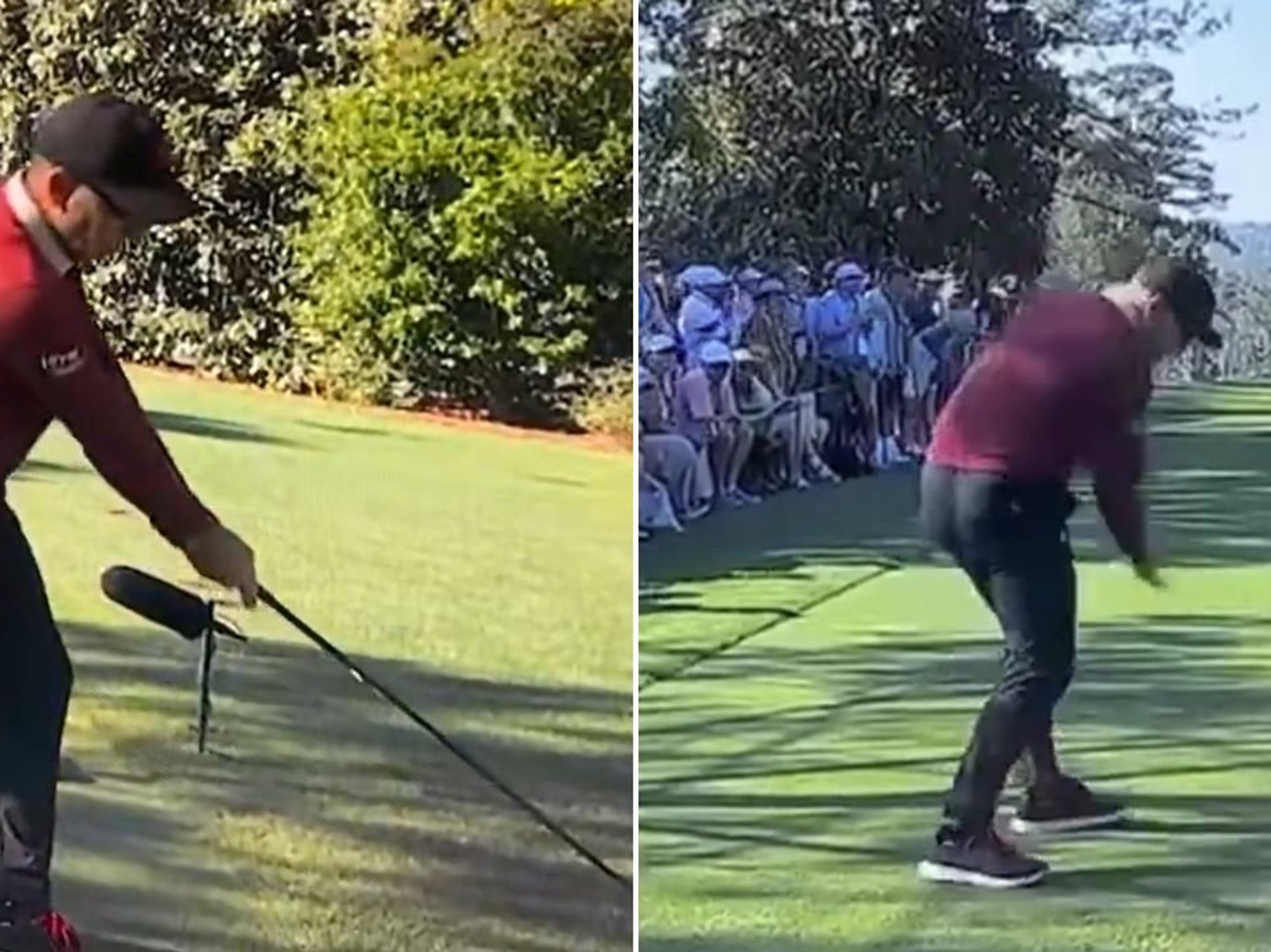 Former Masters champion lands punishment after furious rampage smashing driver to pieces