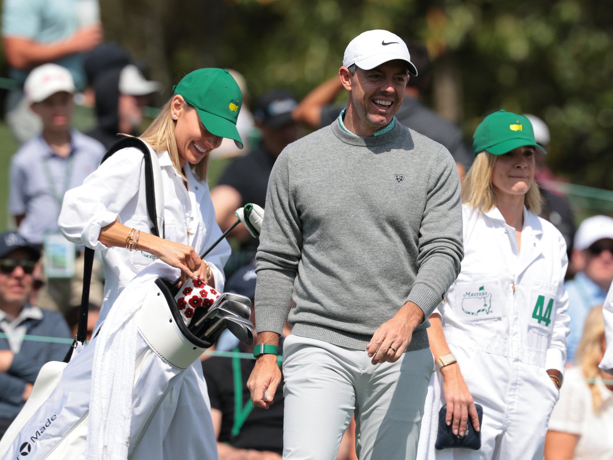Rory McIlroy once called off engagement after three-minute call as wife Erica Stoll cheers him on...