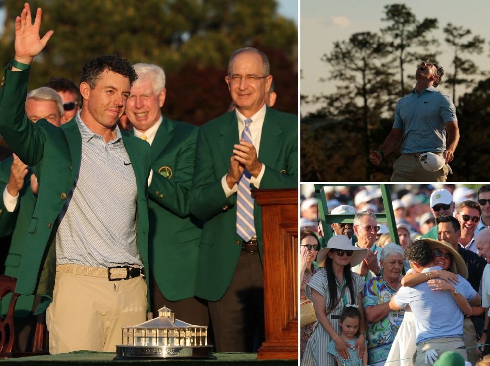Rory McIlroy becomes fourth person EVER to retain The Masters after dramatic final day at Augusta