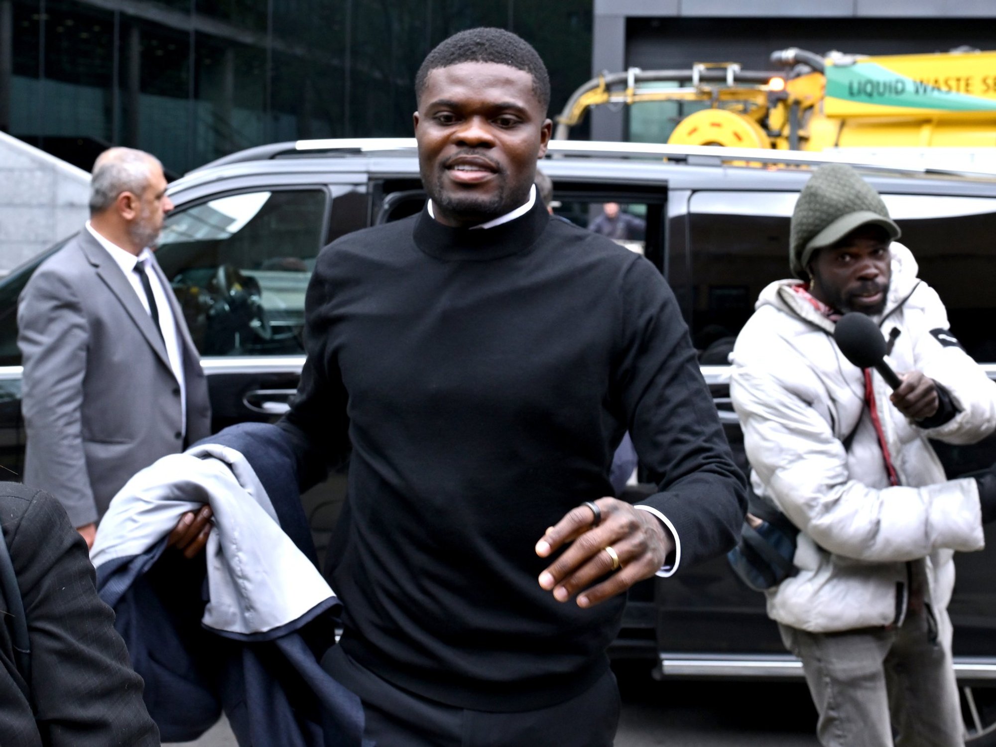 Thomas Partey pleads not guilty to two new allegations of rape