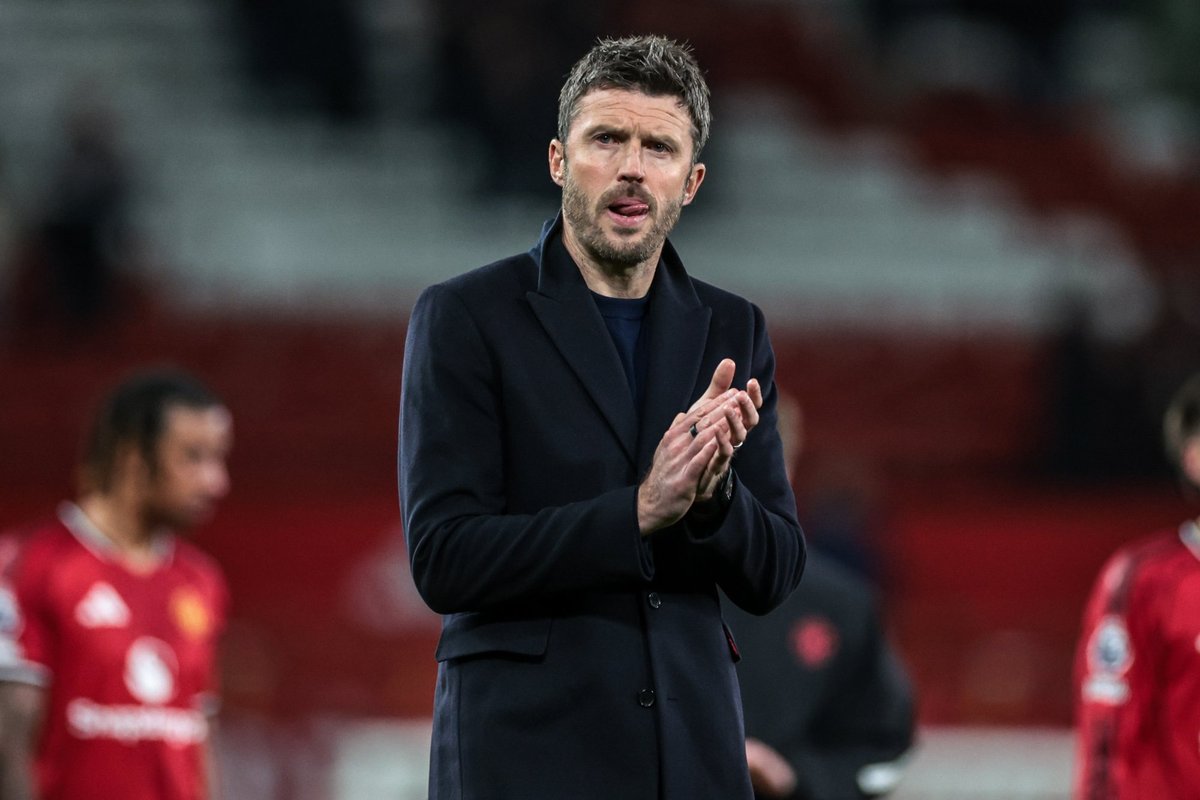 Michael Carrick rages at 'one of the worst decisions ever seen' after Man United crash to Leeds defeat