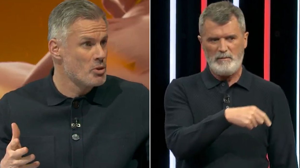 Roy Keane and Jamie Carragher disagree on controversial red card in Man Utd loss to Leeds