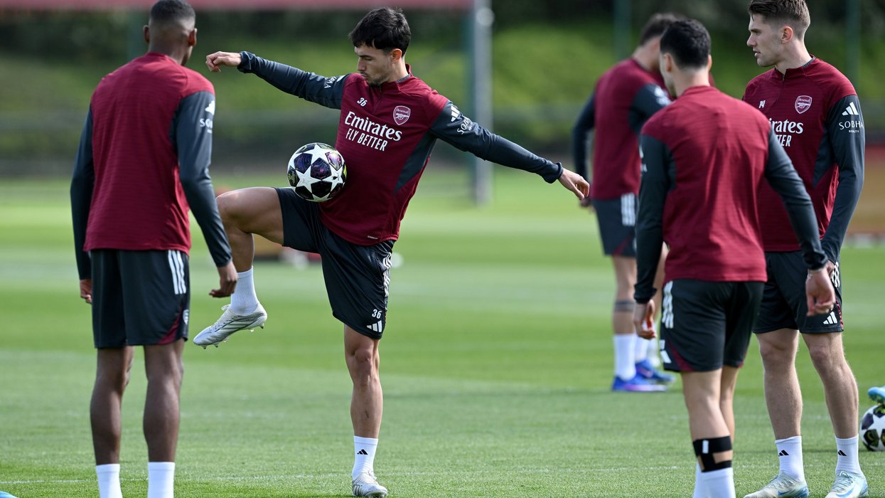 Arsenal injury crisis as five players miss training ahead of crunch Sporting Champions League tie