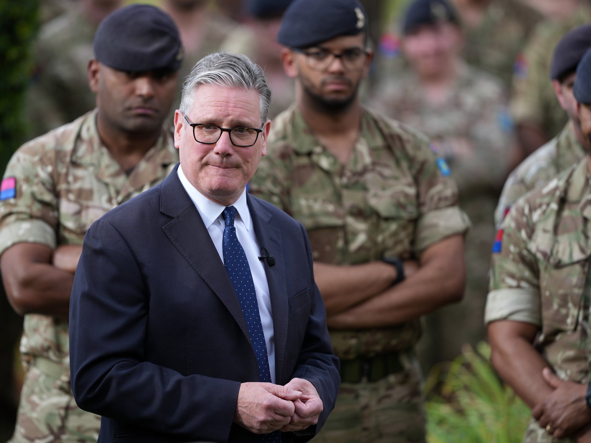 Keir Starmer hits back at ex-Nato chief and 'completely rejects' claims that Britain under-prepar...