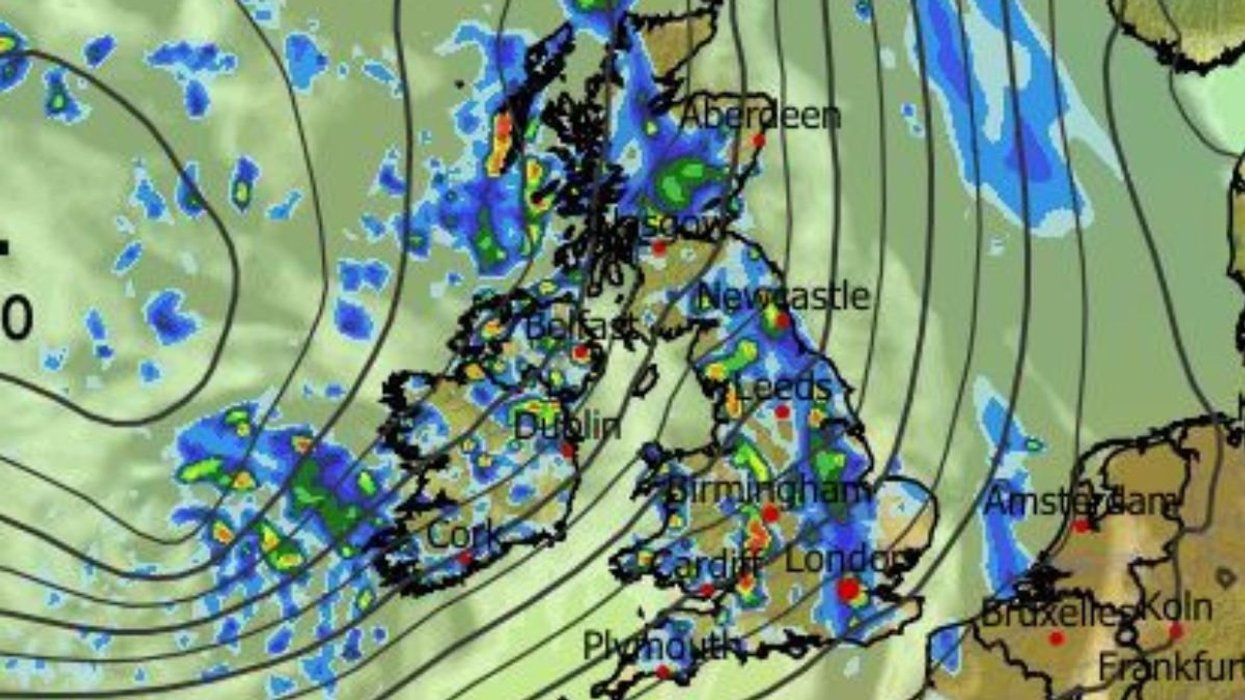 UK weather: 'Unusual' weather clash drives relentless week of rain across Britain