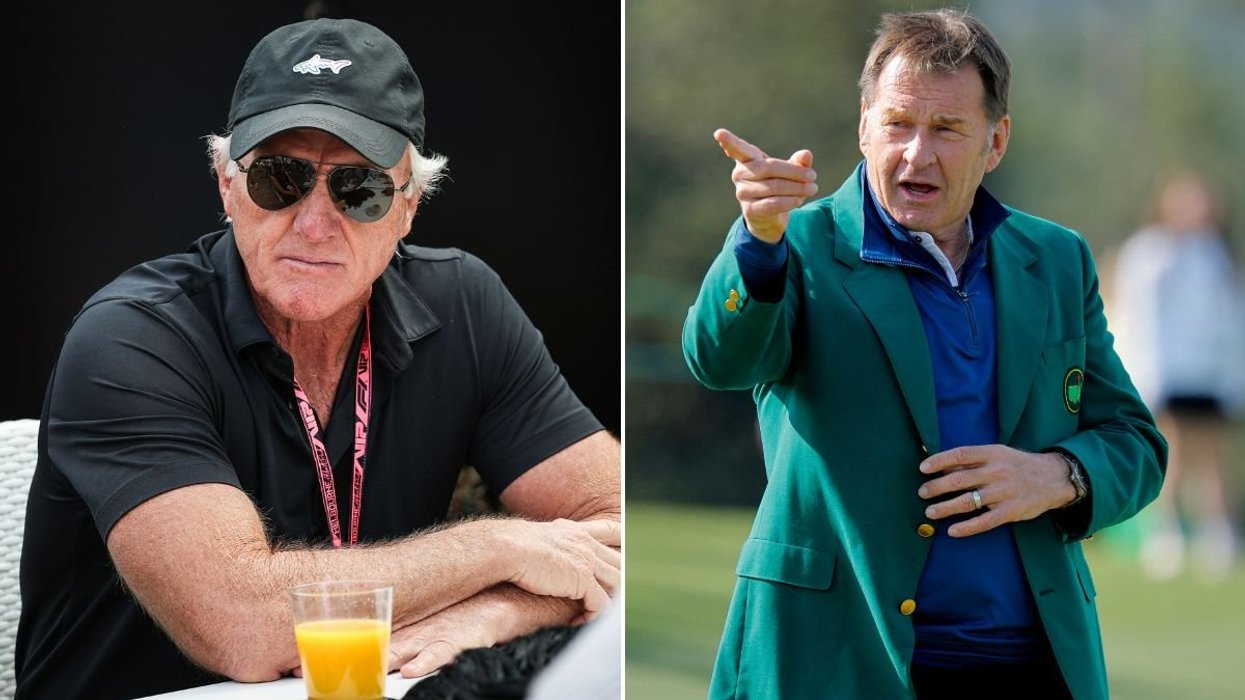 Sir Nick Faldo ramps up Greg Norman feud by releasing private WhatsApp texts