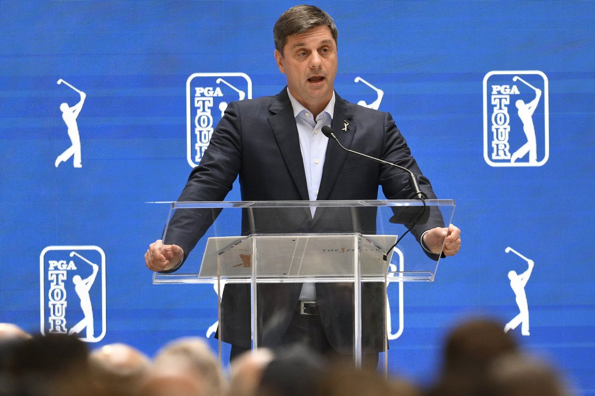 PGA Tour chief responds to LIV Golf rumours as potential Bryson DeChambeau and Jon Rahm returns addressed