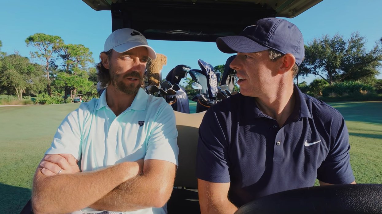 Rory McIlroy and Tommy Fleetwood challenge sends golf fans crazy after Masters champion 'peer pressured'