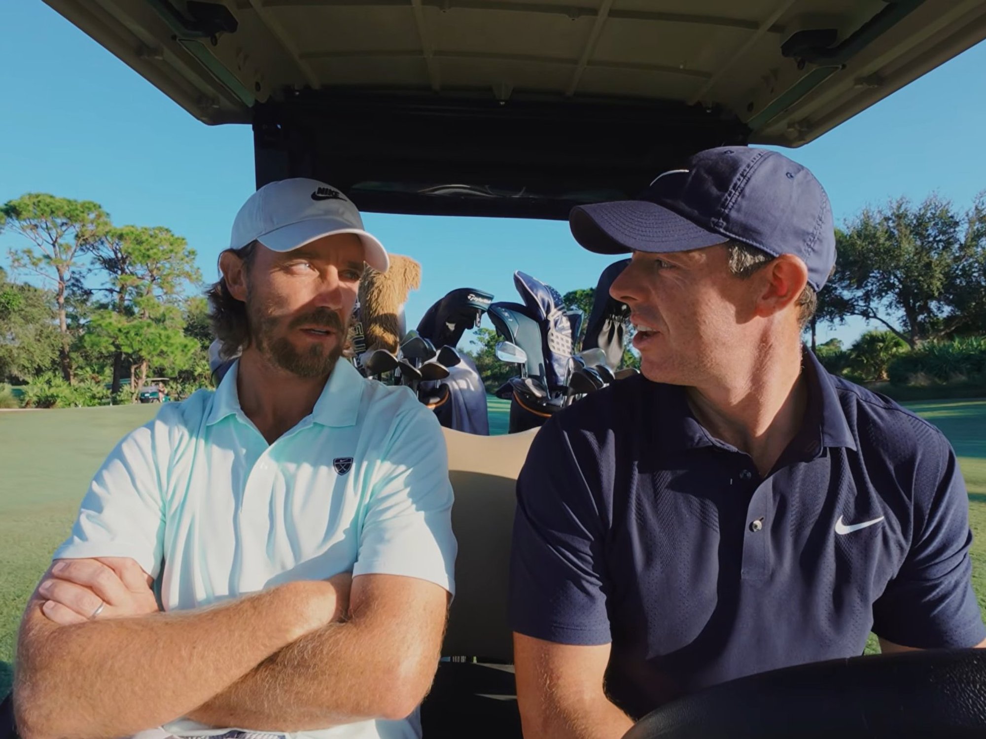 Rory McIlroy and Tommy Fleetwood challenge sends golf fans crazy after Masters champion 'peer pressured'