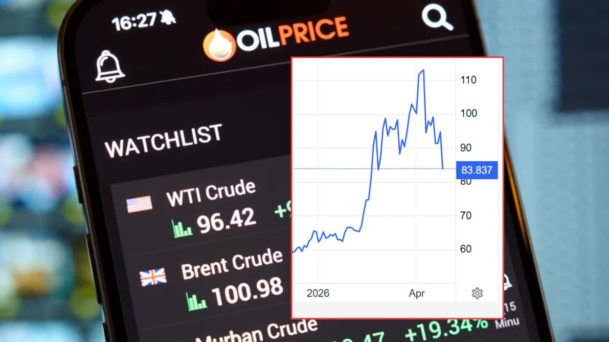 Oil prices plunge over 10 per cent as Strait of Hormuz declared open
