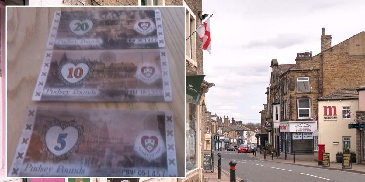 Inside the historic market town of Pudsey where own lottery and currency have helped reshape the high street Inside the historic market town of Pudsey where own lottery and currency have helped reshape the high street