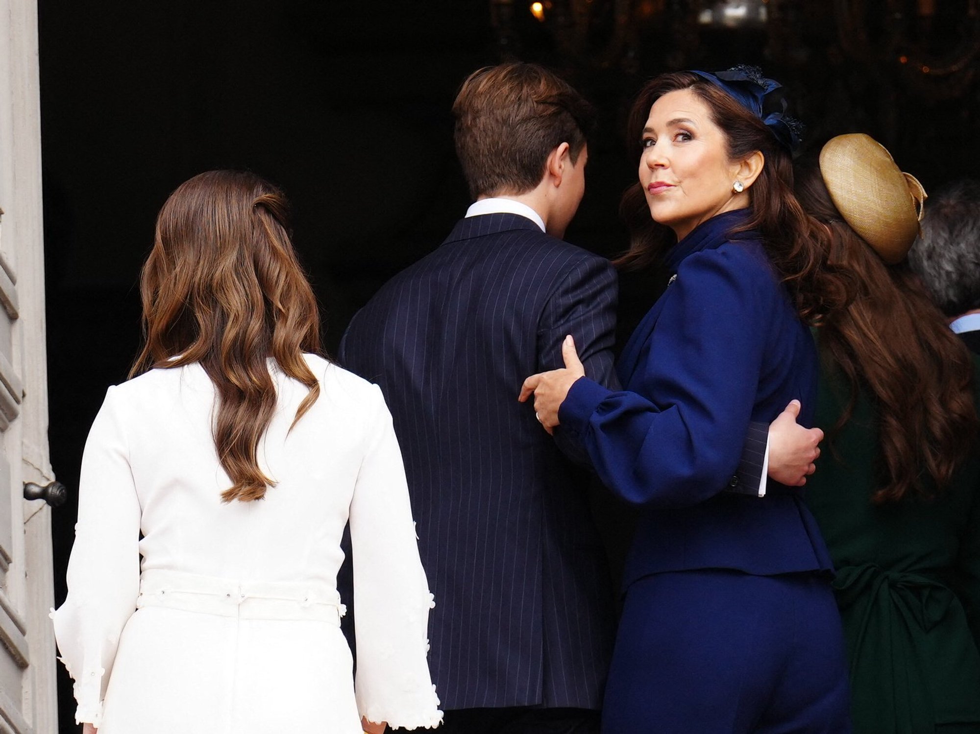 Grieving Queen Mary marks important milestone for her twins just days after her father's death