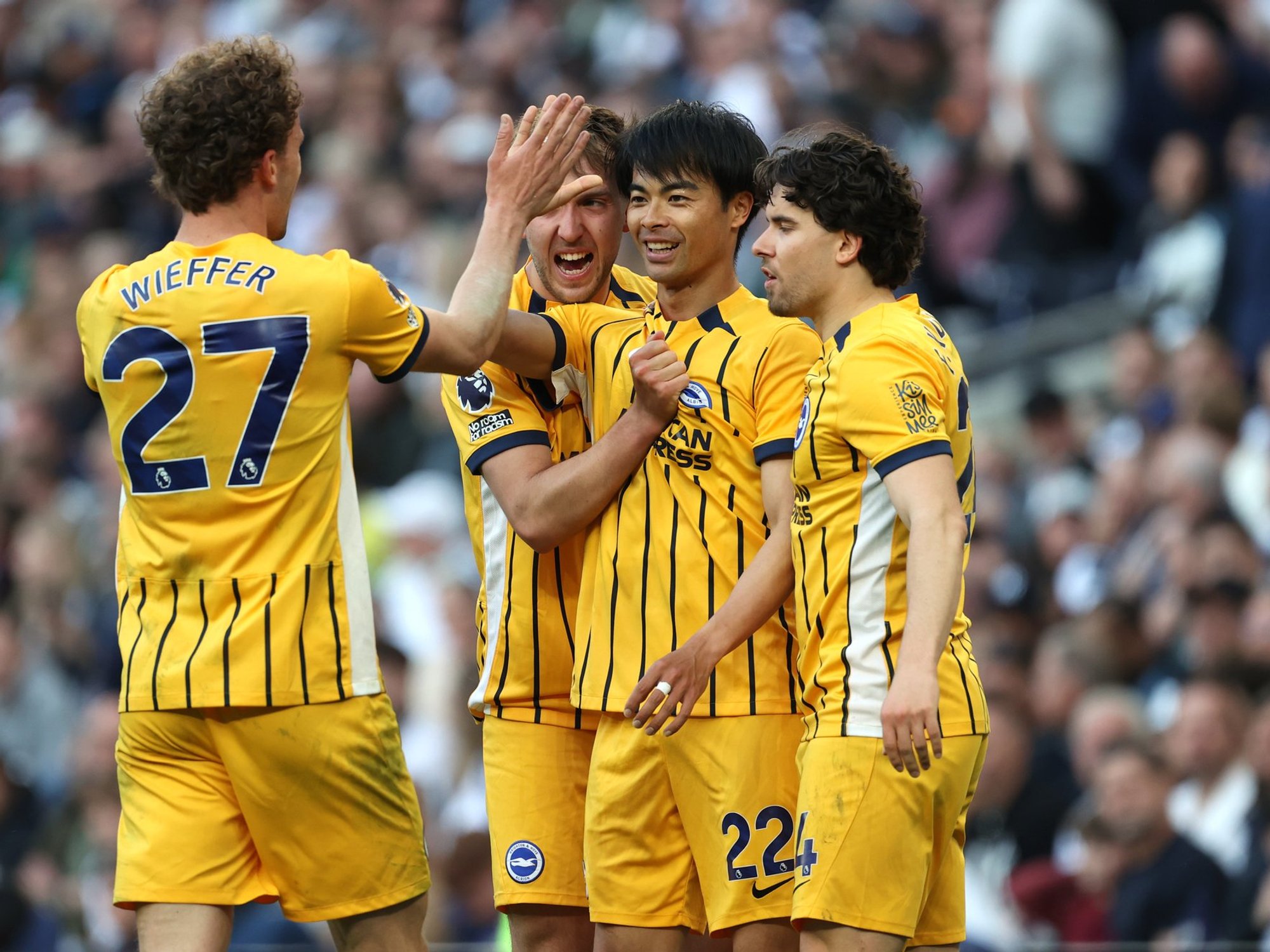 Brighton score late against Tottenham as Premier League relegation fight takes fresh twist