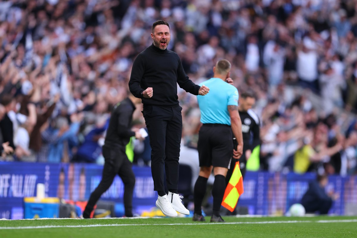 Roberto De Zerbi offers apology as Tottenham left deflated after Brighton draw