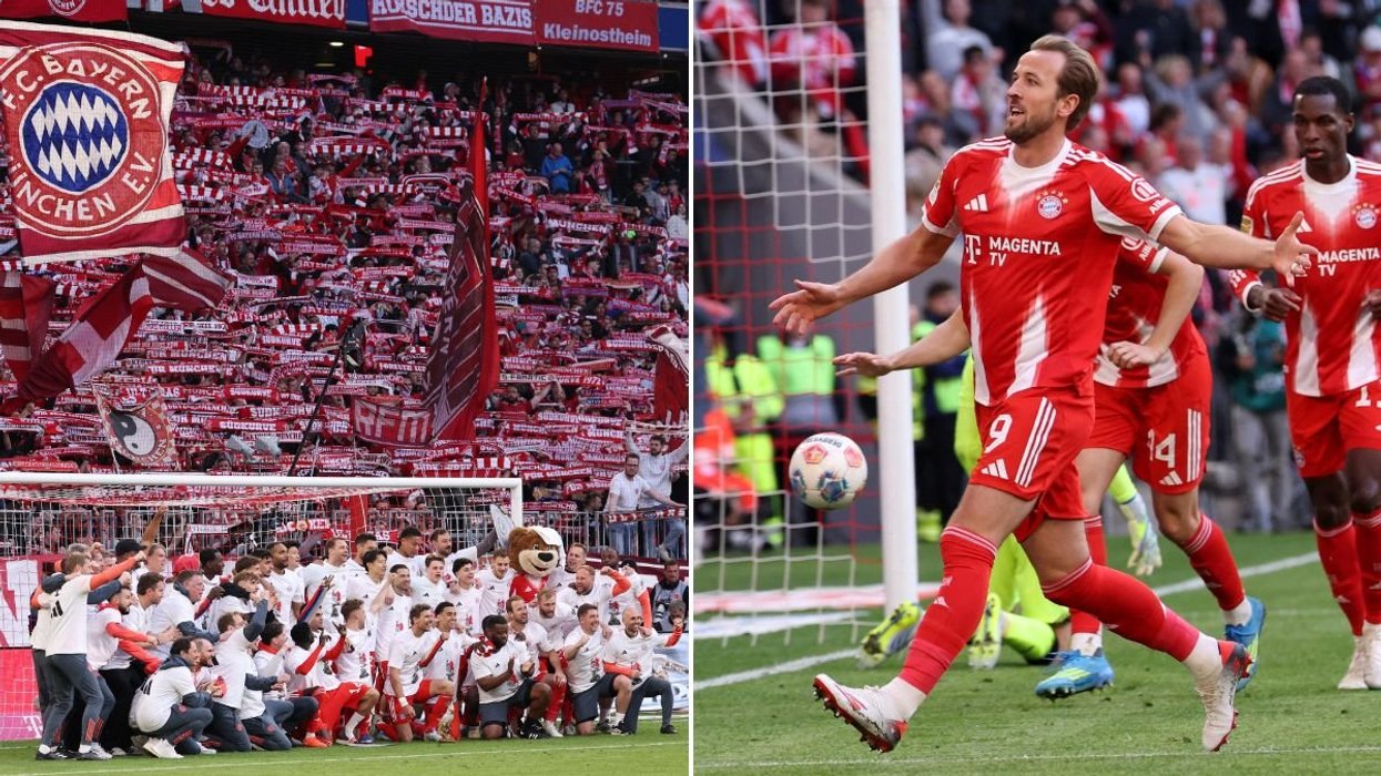 Harry Kane lifts more silverware after Bayern Munich retain Bundesliga with four games remaining
