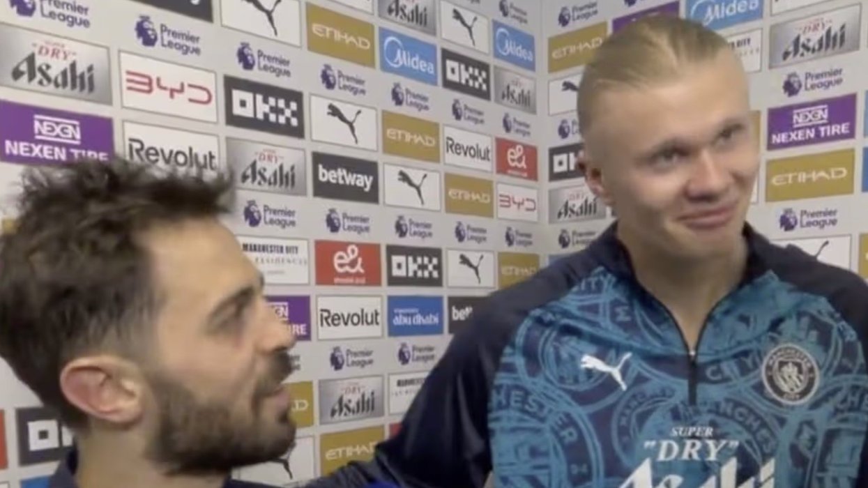 Sky Sports forced to apologise after Erling Haaland's x-rated post-match interview