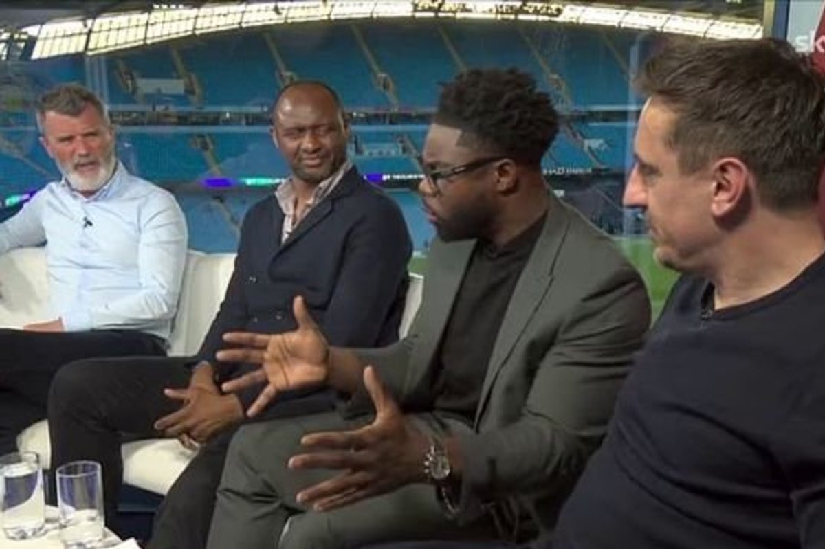 Roy Keane snaps at Gary Neville and Micah Richards after seismic Man City win over Arsenal