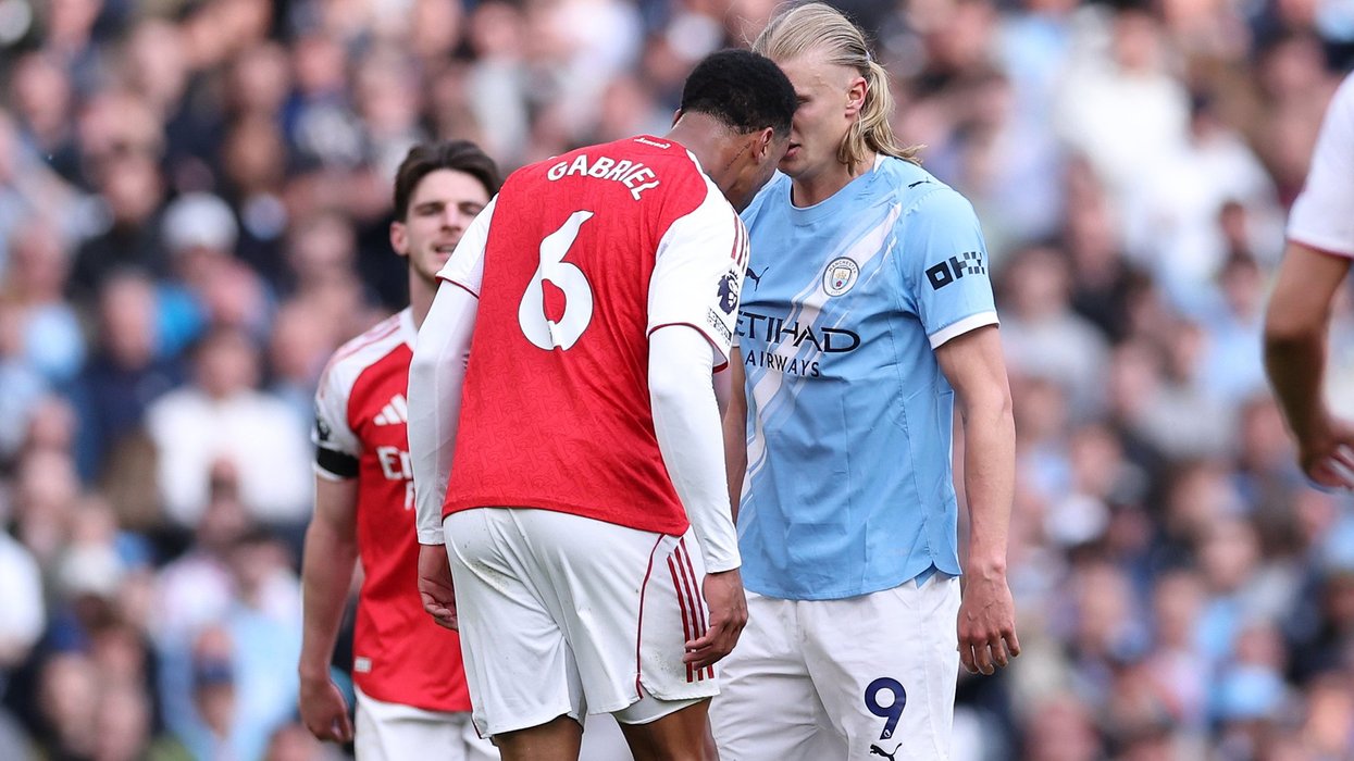 Erling Haaland doesn't hold back in Gabriel row after Man City victory over Arsenal