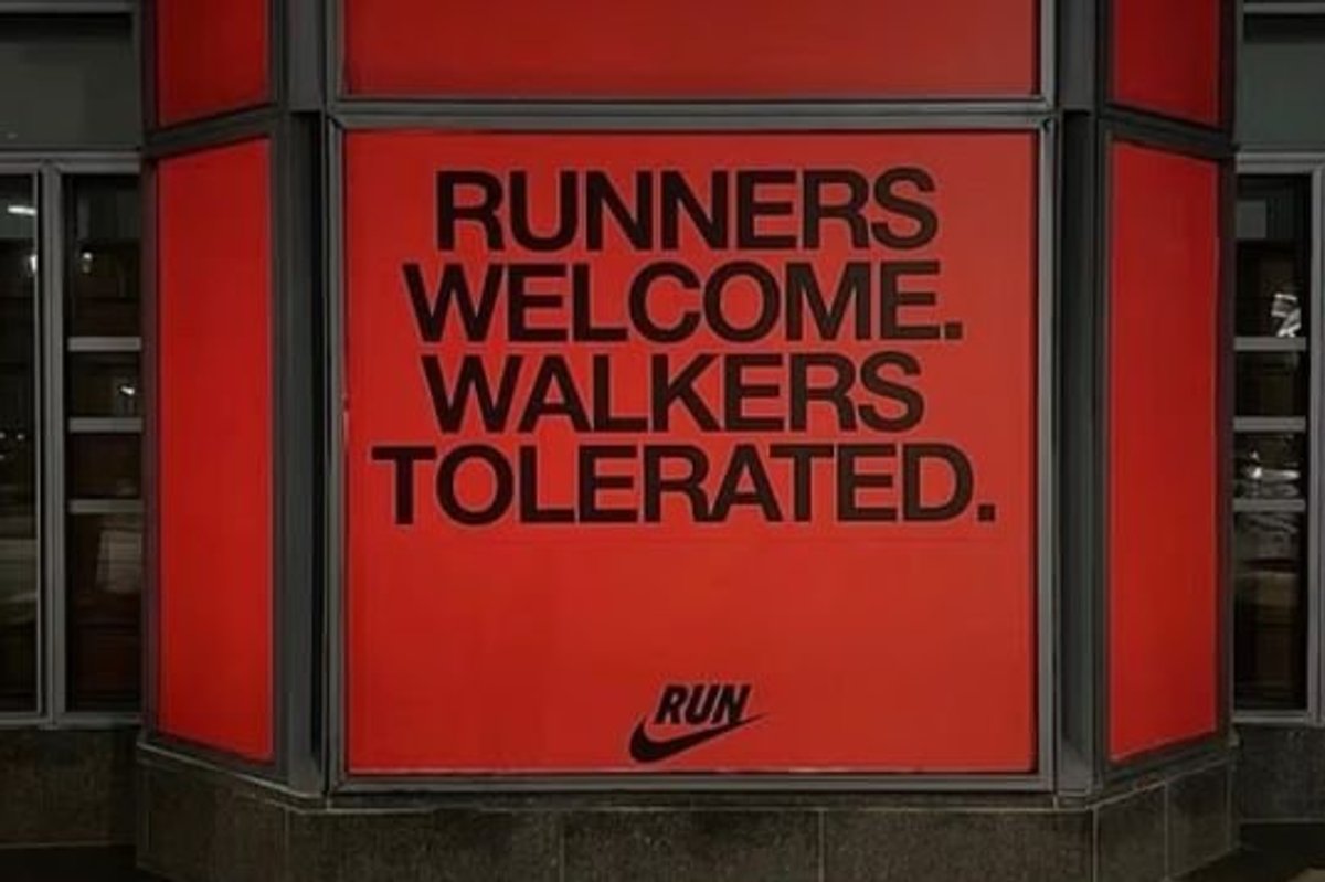 Nike forced to take down Boston Marathon sign as offended athletes accuse them of 'pace shaming'
