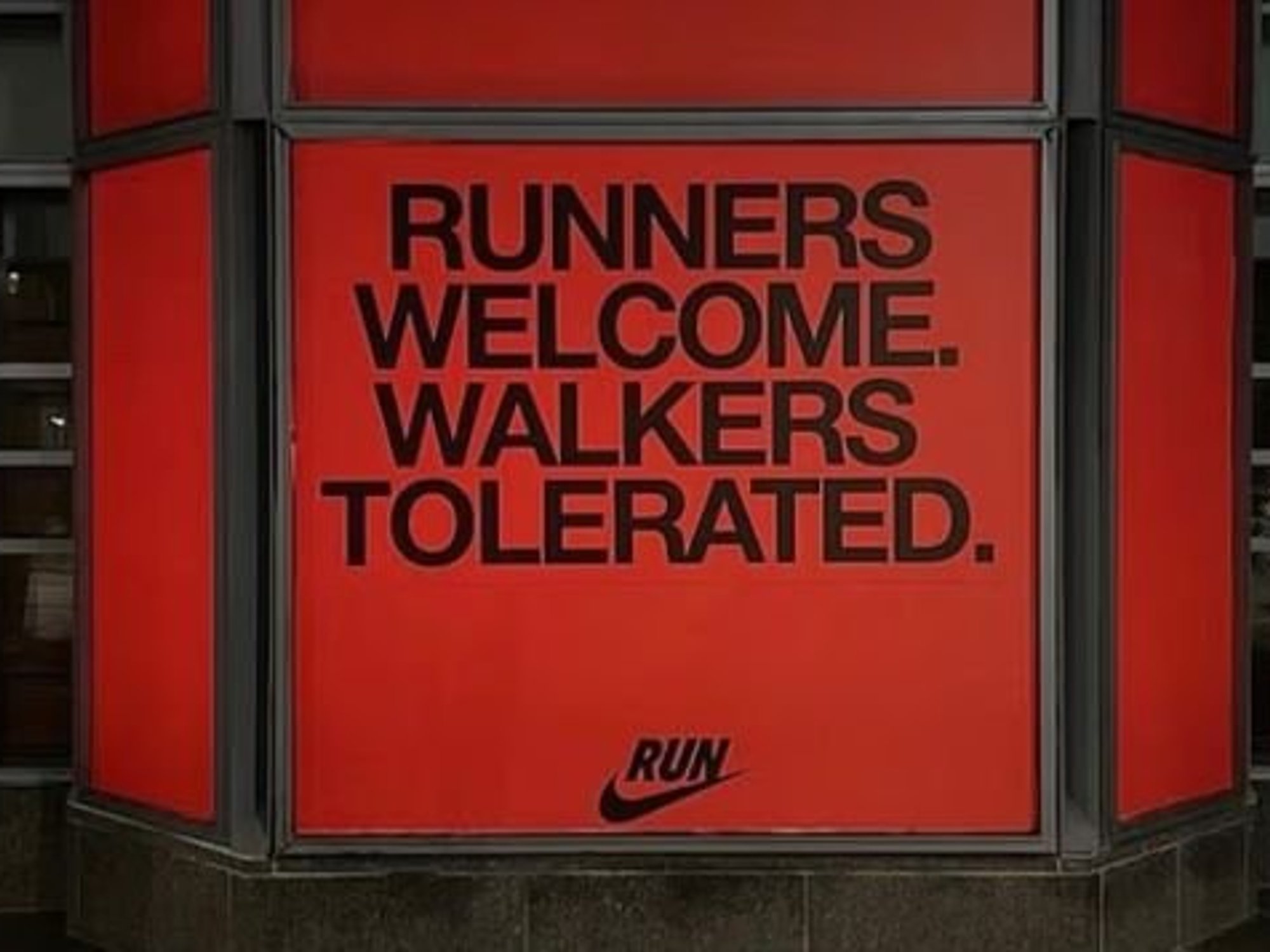 Nike forced to take down Boston Marathon sign as offended athletes accuse them of 'pace shaming'
