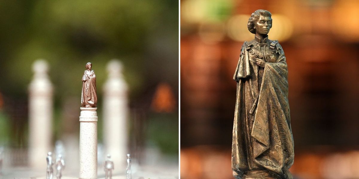 Queen Elizabeth II memorial to feature statue of late monarch during early years of her reign as new details emerge Queen Elizabeth II memorial to feature statue of late monarch during early years of her reign as new details emerge