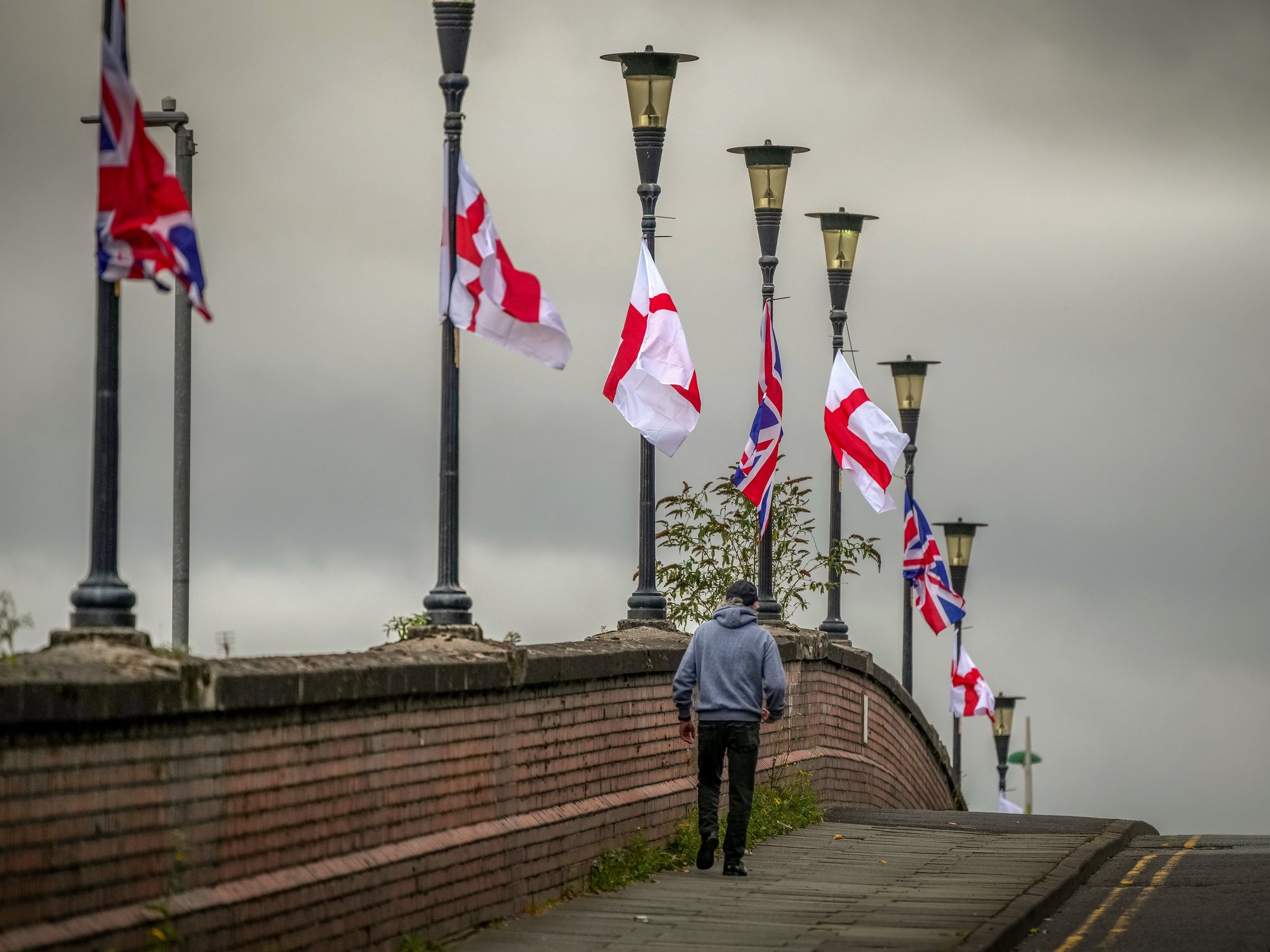So-called 'flag-downers' BRAG after pulling 1,000 Union Jacks and English flags from lampposts