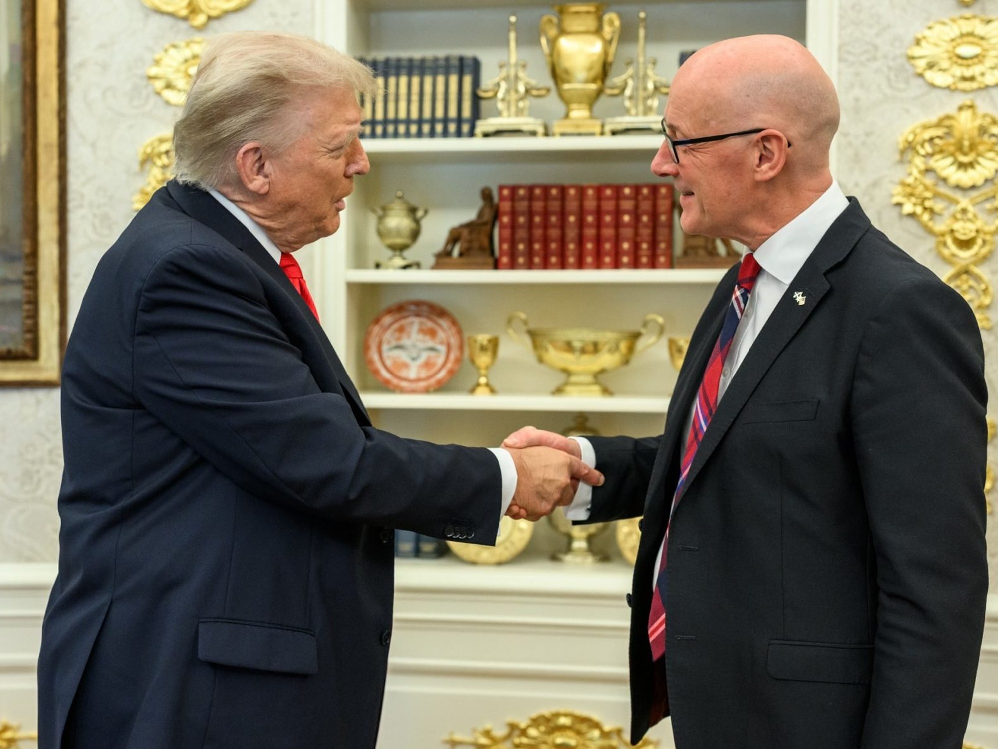 John Swinney snubs Donald Trump's invitation to state banquet with King and Queen