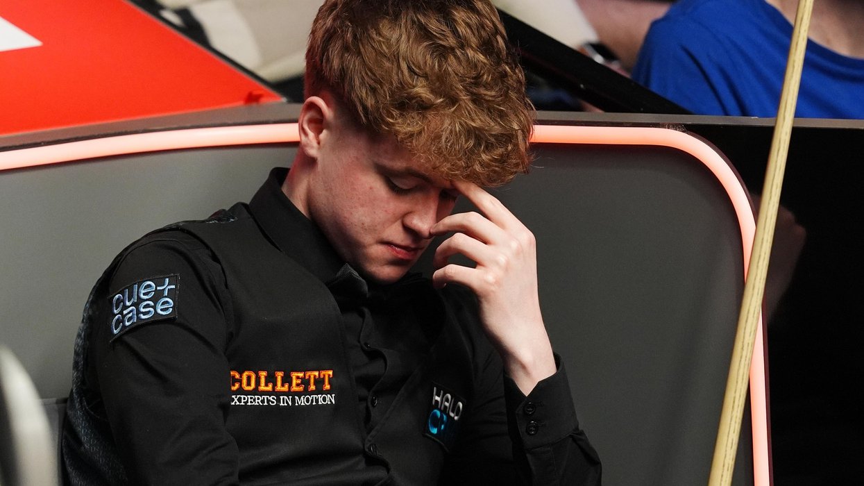 Stan Moody ‘gutted’ after nightmare collapse on World Snooker Championship debut