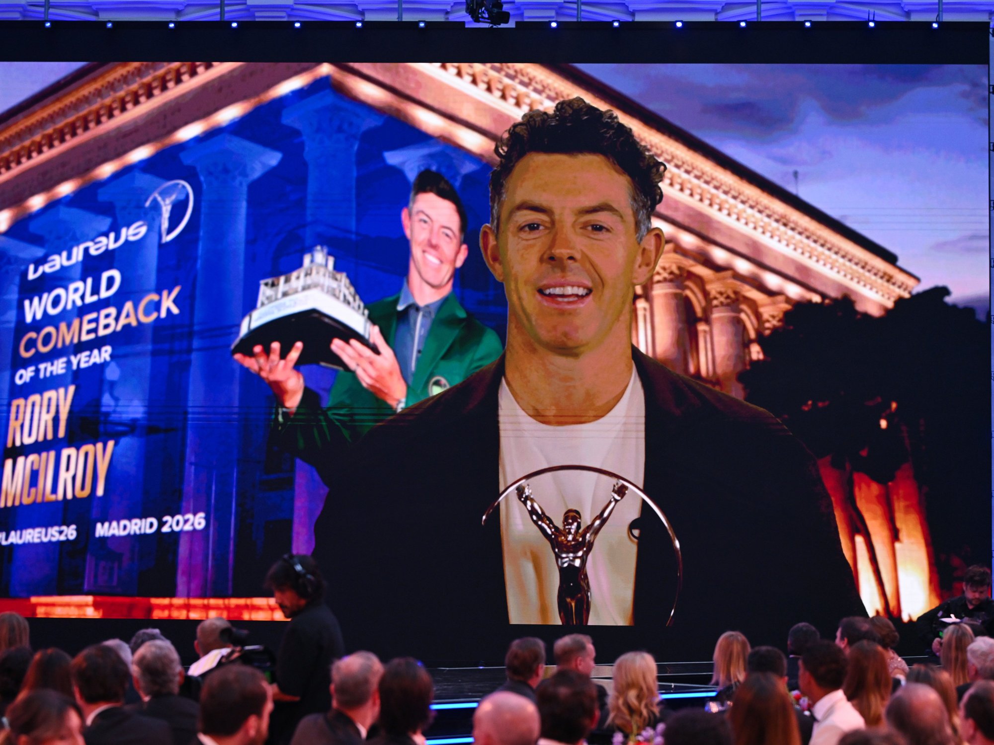 Rory McIlroy invokes Nelson Mandela after emotional comeback award win