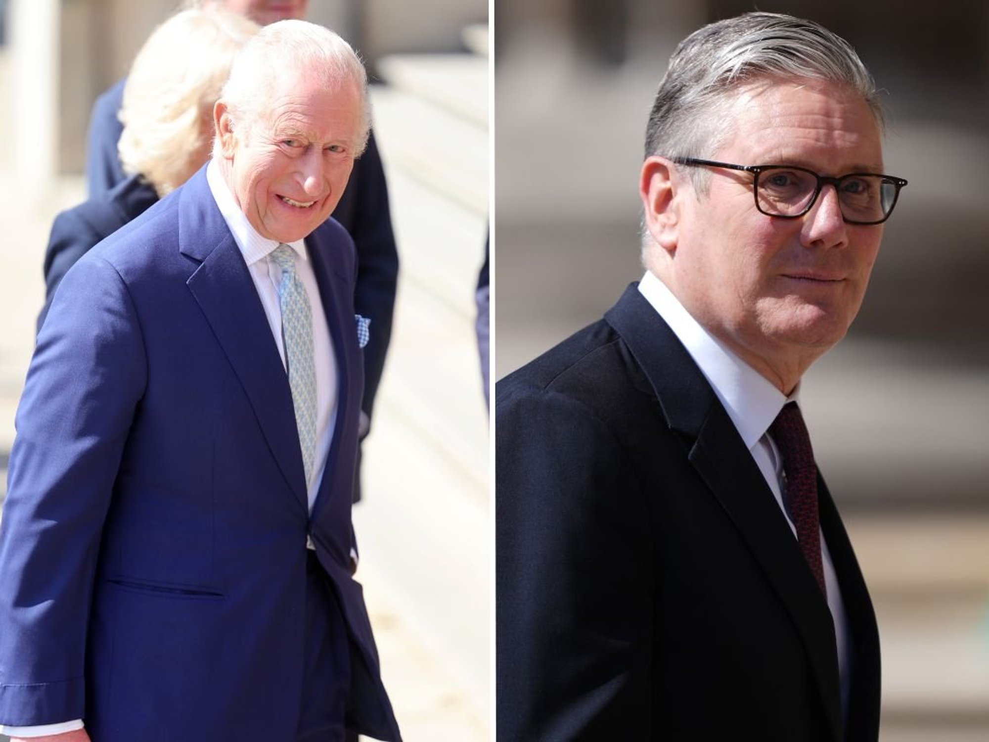 King Charles and under-fire Keir Starmer view complete design for national memorial honouring the...