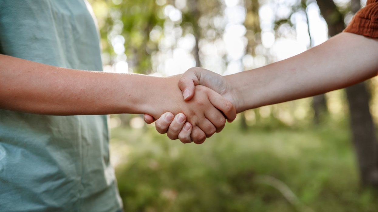 A QUARTER of Gen Zs are too nervous to shake hands