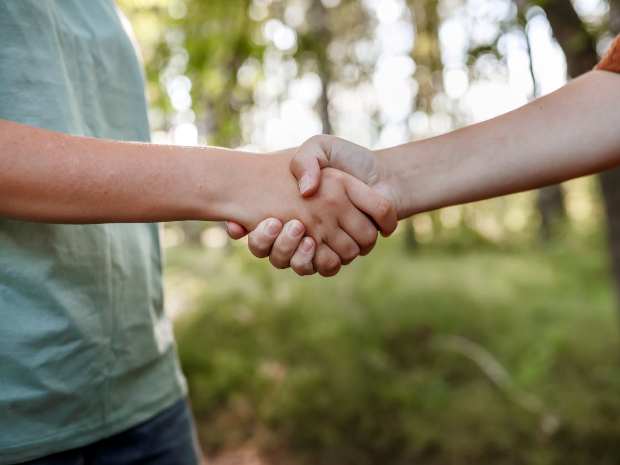 A QUARTER of Gen Zs are too nervous to shake hands