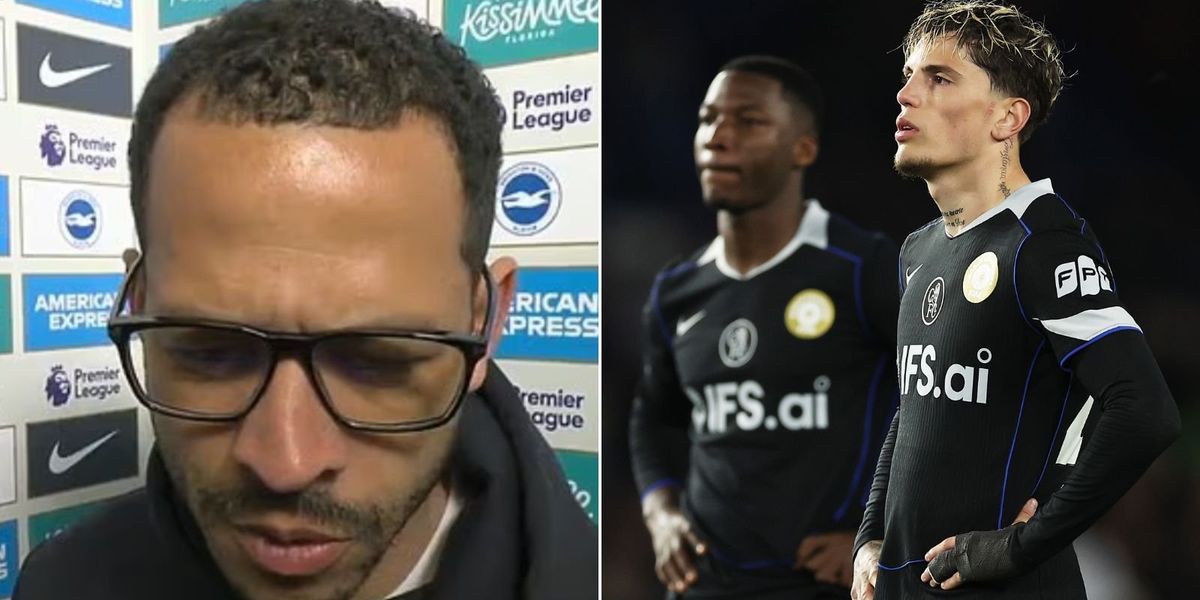 Liam Rosenior changes tack as Chelsea boss gives explosive interview after Brighton defeat Liam Rosenior changes tack as Chelsea boss gives explosive interview after Brighton defeat
