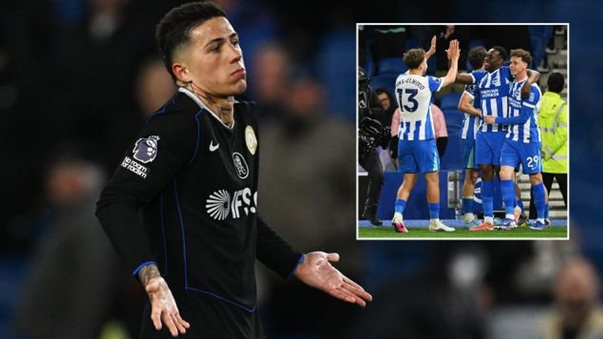 Chelsea star on £180,000-a-week fronts up to angry supporters after Brighton nightmare