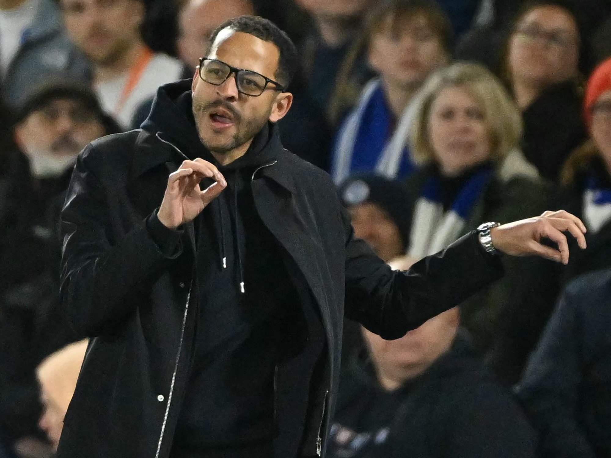 Chelsea hierarchy holding crunch talks over Liam Rosenior's future after Brighton disaster