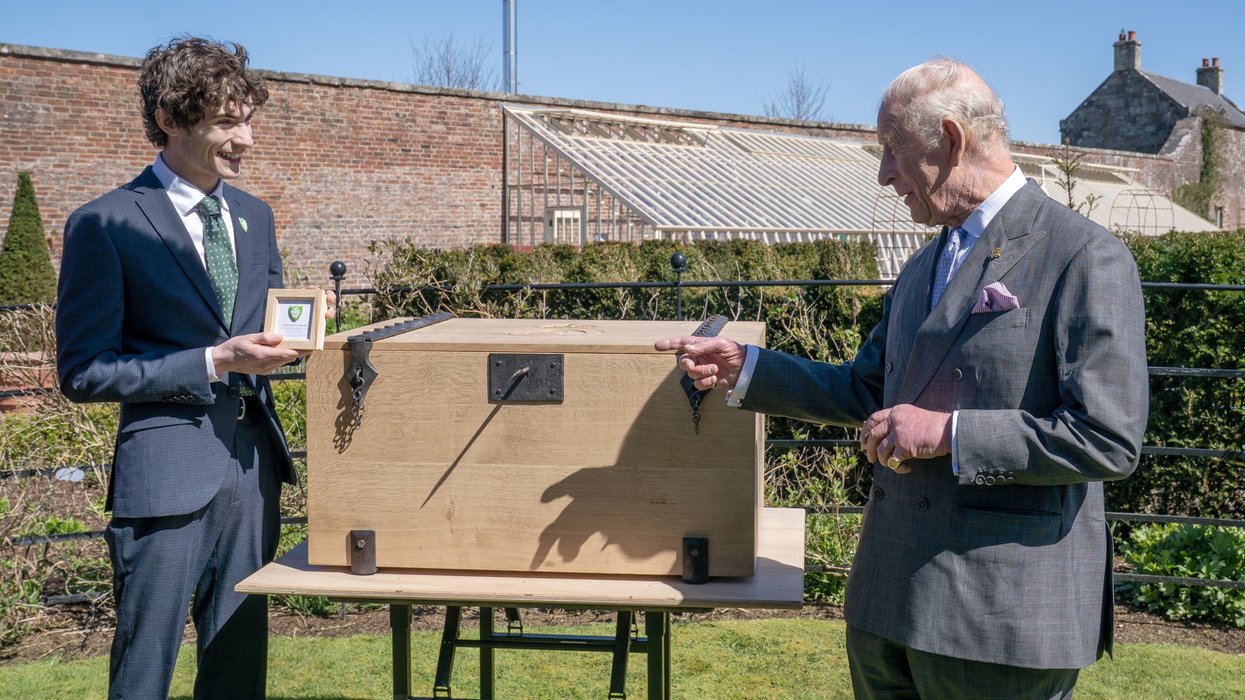 King Charles receives surprise honour for his lifelong commitment to the environment