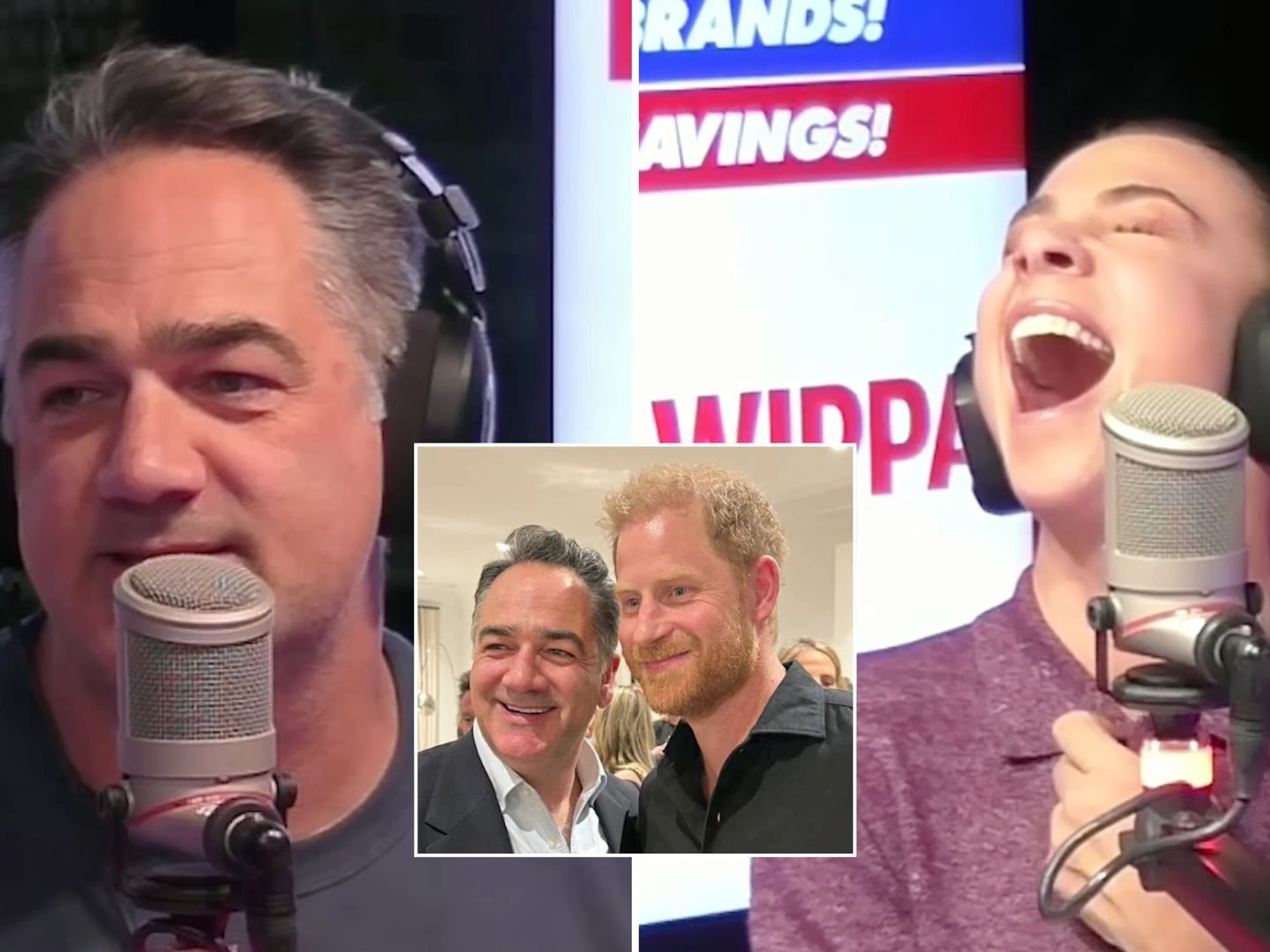 Radio star 'breaks protocol' during disastrous meeting with Harry and Meghan