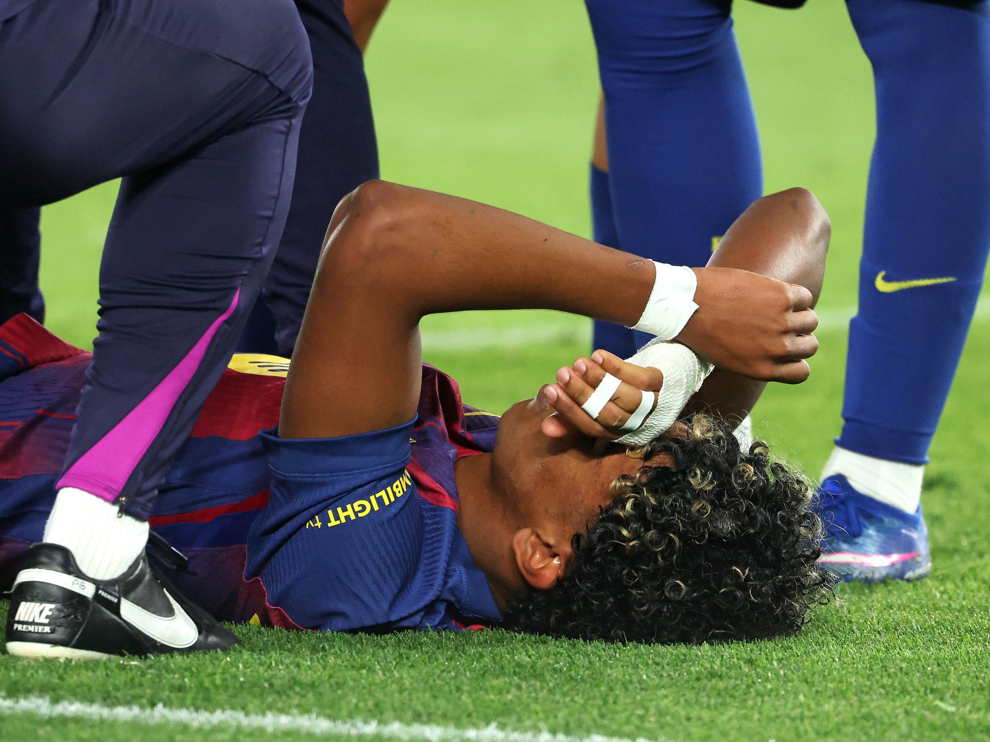 Barcelona issue update on Lamine Yamal's World Cup chances after nightmare injury