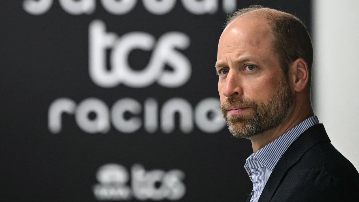 Prince William jokes about AI replacing humans in motorsport