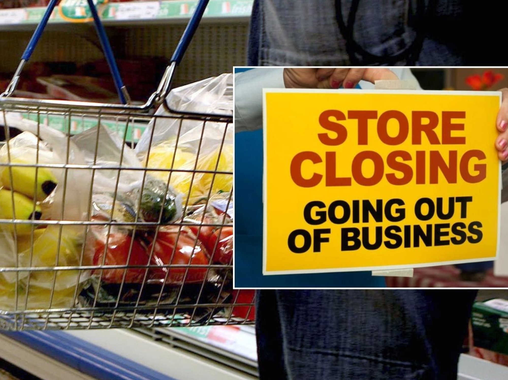 British supermarket chain on brink of collapse as 300 stores at risk of closure