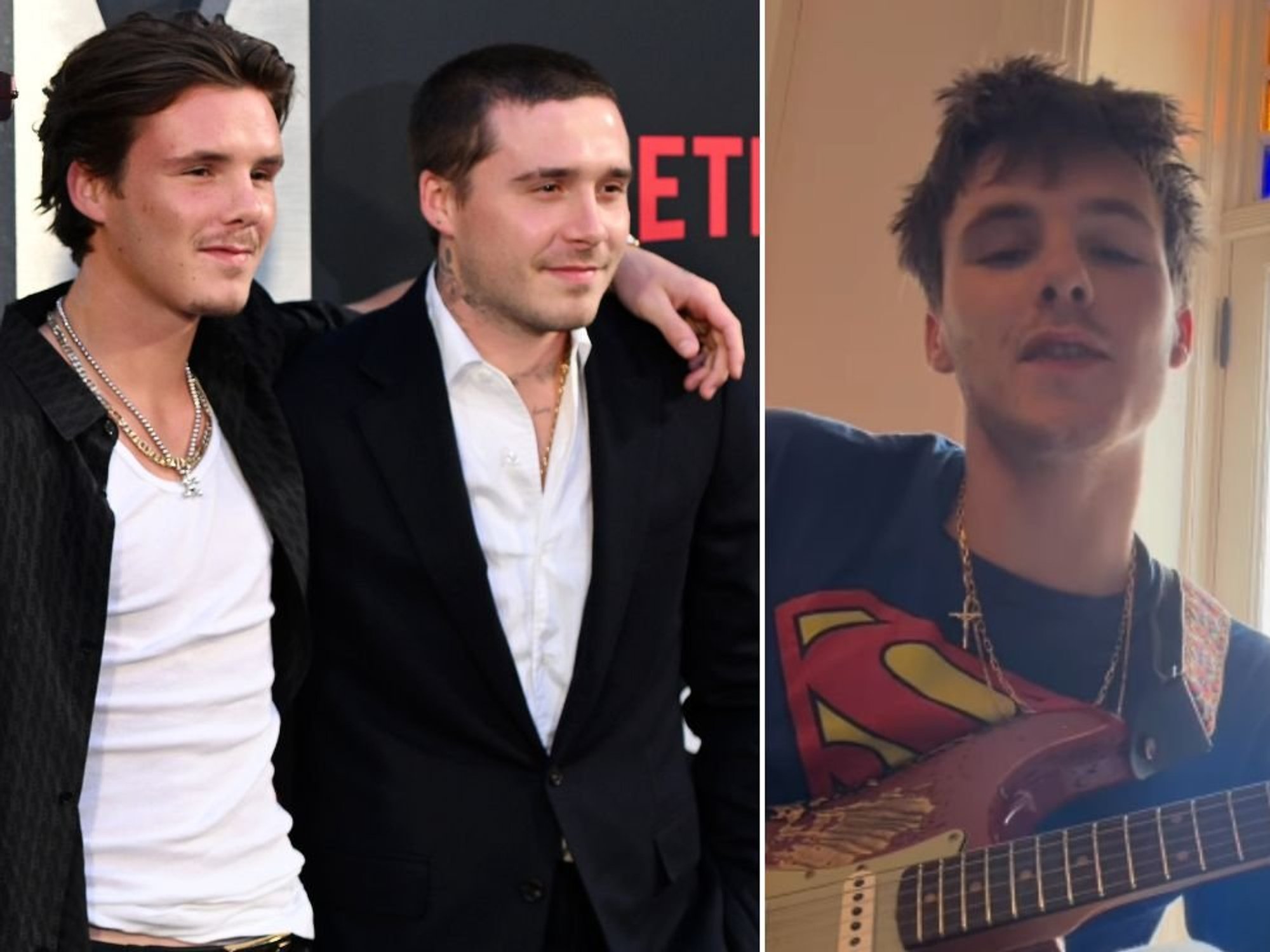 Cruz Beckham reaches out with olive branch to brother Brooklyn as family feud continues