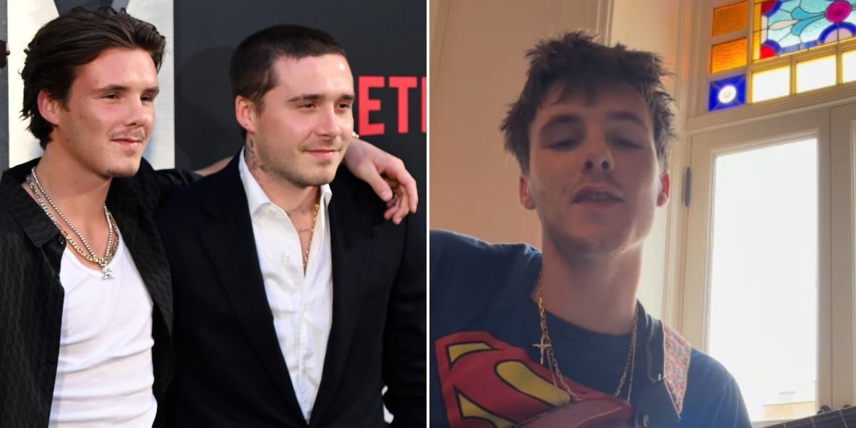 Cruz Beckham reaches out with olive branch to brother Brooklyn as family feud continues Cruz Beckham reaches out with olive branch to brother Brooklyn as family feud continues