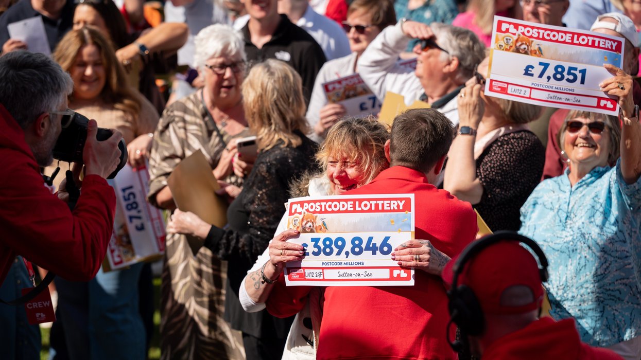 Seaside town celebrates after sharing £12.3million Postcode Lottery jackpot