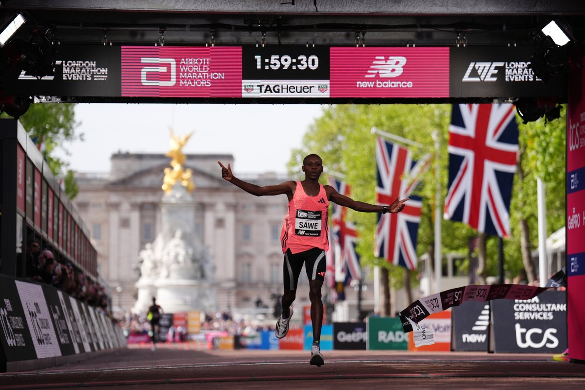 History made as first official sub-two-hour marathon set on London streets