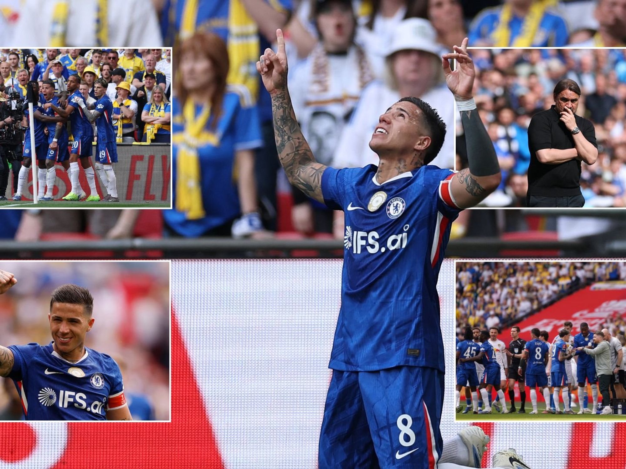 Chelsea beat Leeds to reach FA Cup final with Enzo Fernandez the difference maker