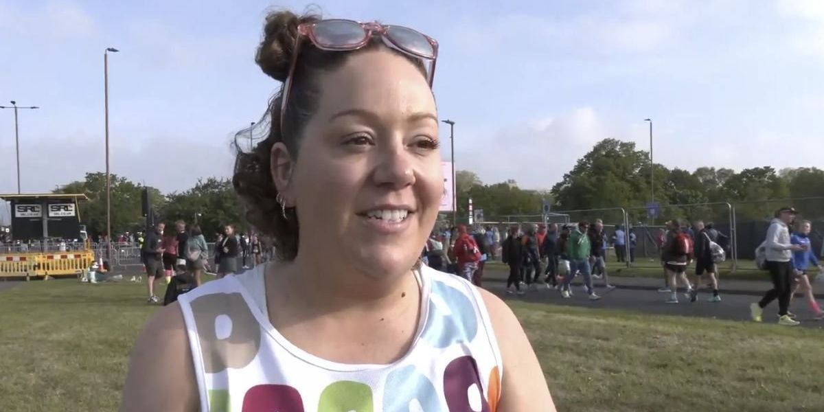 Runner with inoperable cancer takes for research charity Runner with inoperable cancer takes for research charity